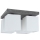 Lustr de tavan GREAT 4xE27/25W/230V beton