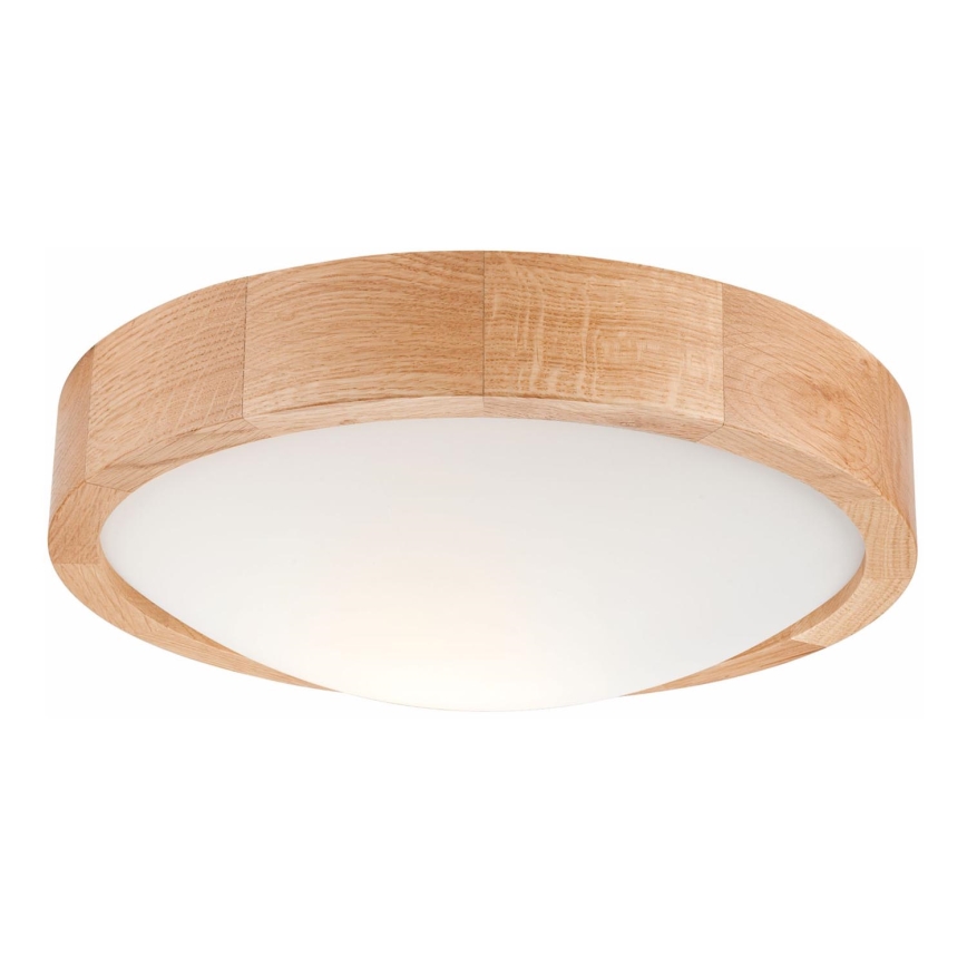Lustr de tavan OAK SLIM 1xE27/60W/230V stejar ? 27 cm