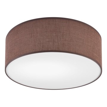 Lustr de tavan SIRJA 1xE27/60W/230V diametru 35 cm maro