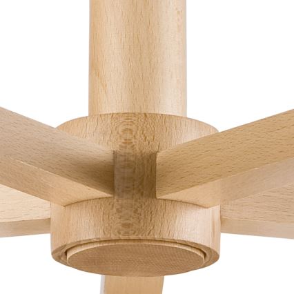 Lustr aplicat ELLIE 5xE27/60W/230V gri/fag