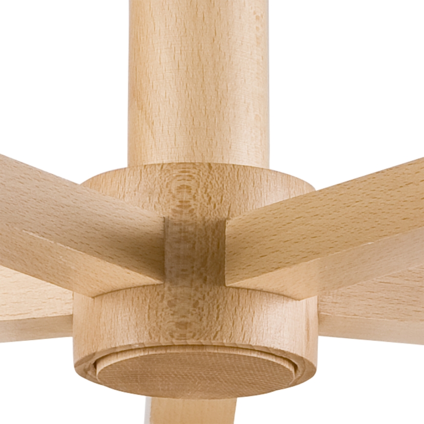 Lustr aplicat ELLIE 5xE27/60W/230V gri/fag