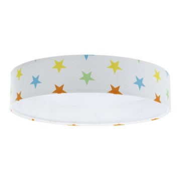Lustr LED pentru copii GALAXY KIDS LED/24W/230V cu stele colorate viu