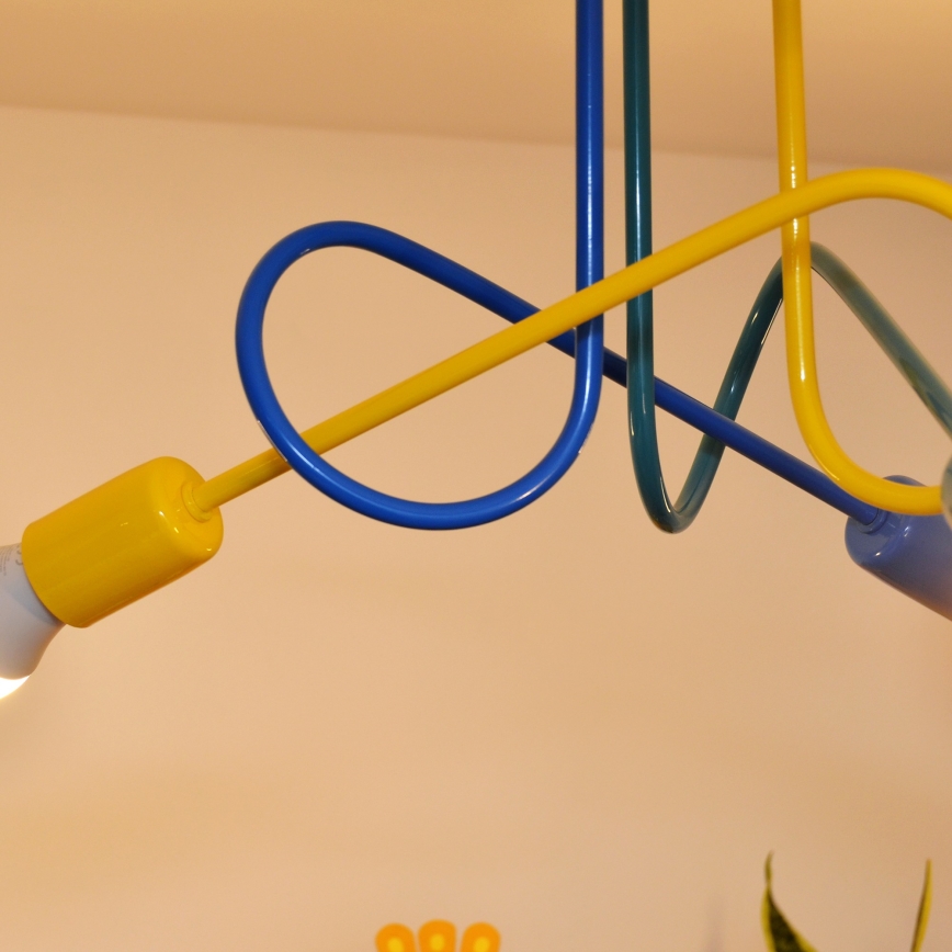 Lustr LED pentru copii, montat pe tavan OXFORD 3xE27/15W/230V