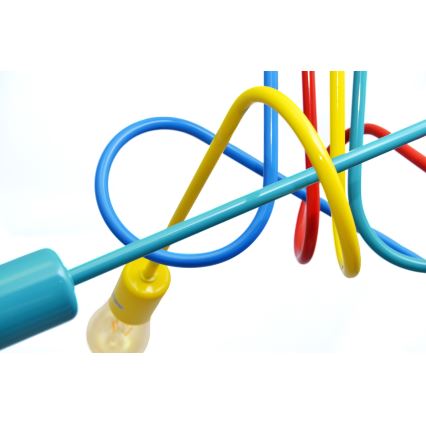 Lustr LED pentru copii OXFORD aplicat 4xE27/10W/230V