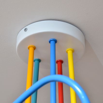 Lustr LED pentru copii OXFORD aplicat 5xE27/15W/230V