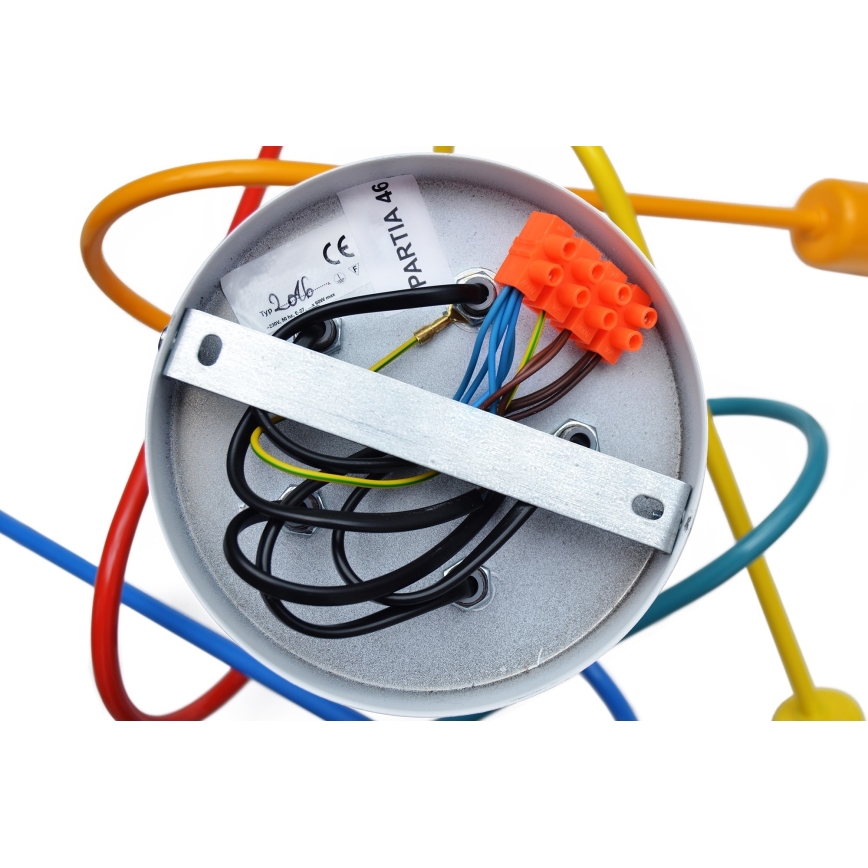 Lustr LED pentru copii OXFORD aplicat 5xE27/15W/230V