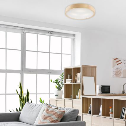 Lustr NATURAL 3xE27/60W/230V ? 47 cm pin