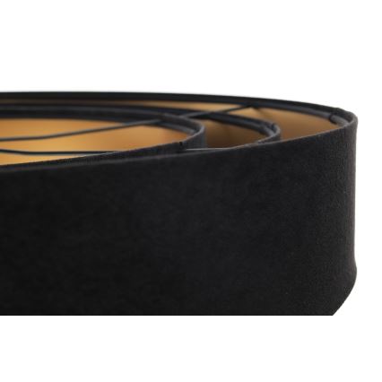 Candelabru suspendat pe cablu TRINITI 1xE27/60W/230V negru/auriu