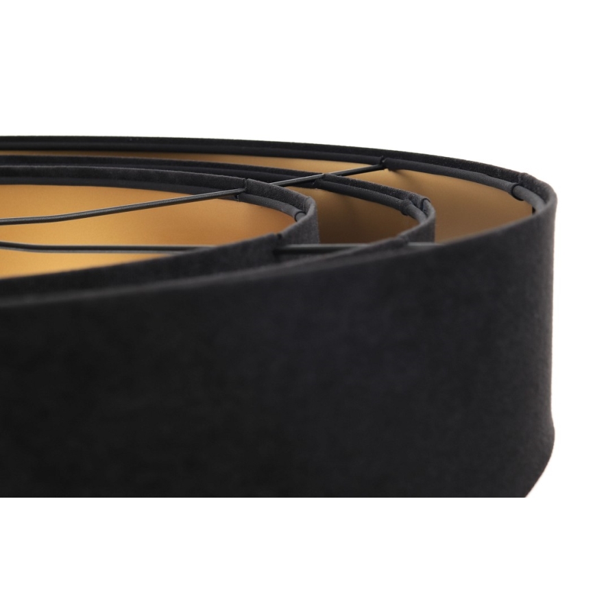 Candelabru suspendat pe cablu TRINITI 1xE27/60W/230V negru/auriu