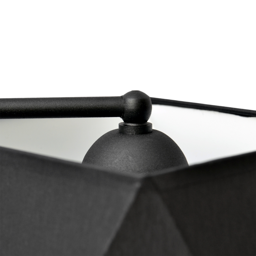 Lustra ADAMANT 5xE27/15W/230V negru