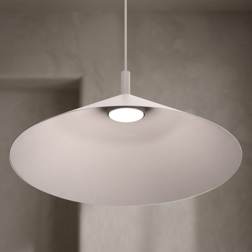 Lustră ANEGA pe cablu, 1xGX53/15W/230V, Ø 50 cm, crem