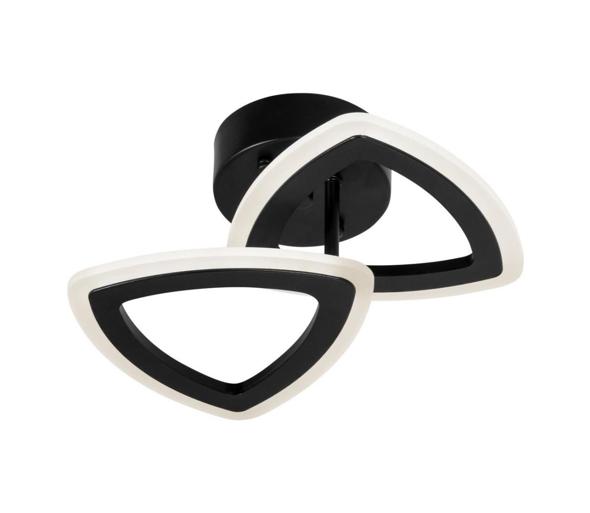 Lustră aplicată 2xLED/16W/230V neagră