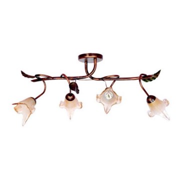 Lustră aplicată ANIA 4xE14/40W/230V