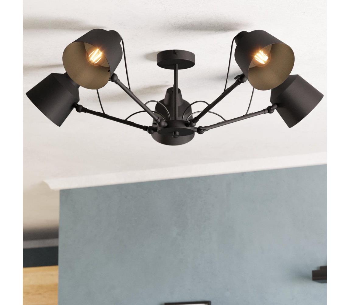 Lustră aplicată BASURTU 5xE27/40W/230V Eglo 99667