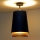 Lustră aplicată BELL Duolla SHINY 1xE27/15W/230V d. 25 cm albastru/cupru