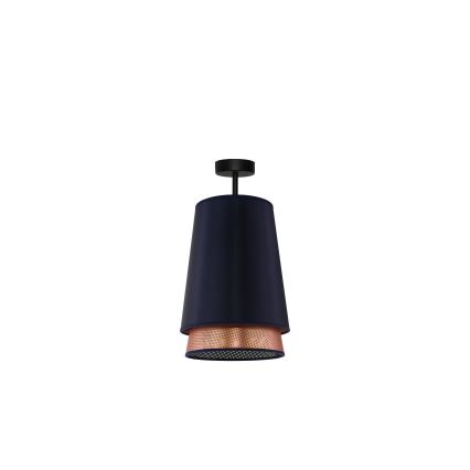 Lustră aplicată BELL Duolla SHINY 1xE27/15W/230V d. 25 cm albastru/cupru