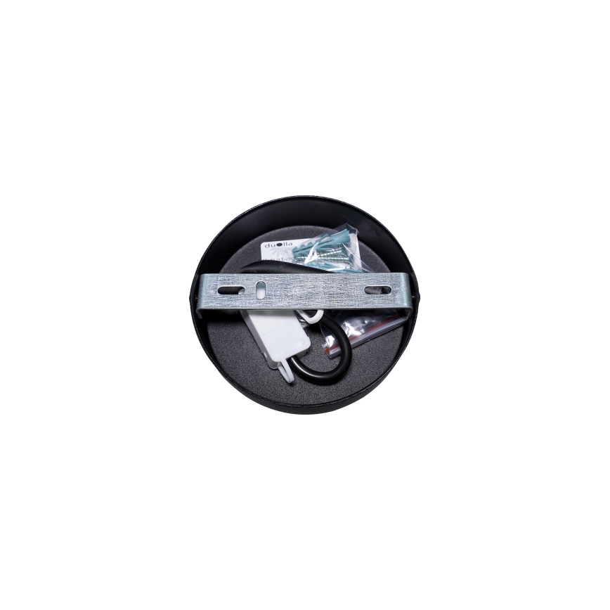 Lustră aplicată BELL Duolla SHINY 1xE27/15W/230V d. 25 cm albastru/cupru