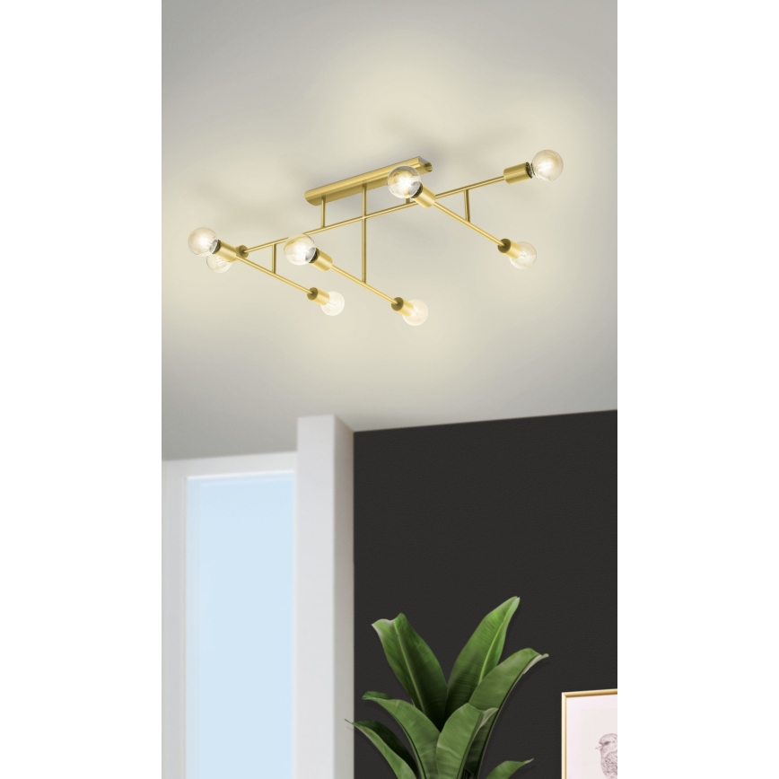 Lustră aplicată 8xE27/40W/230V Eglo