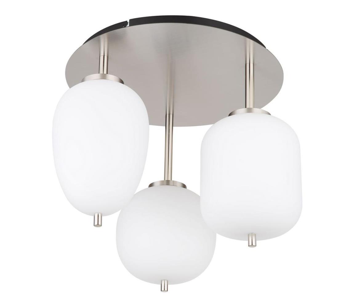 Lustră aplicată BLACKY 3xE14/40W/230V crom Globo 15345-3DNO