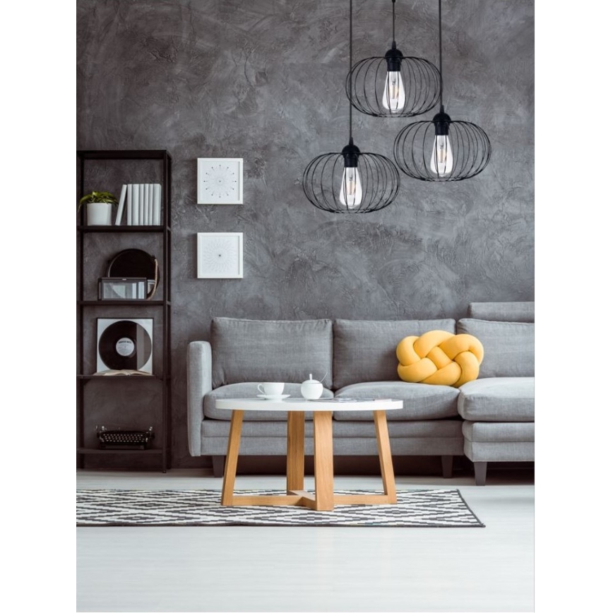 Lustră aplicată BOCCA 3xE27/60W/230V