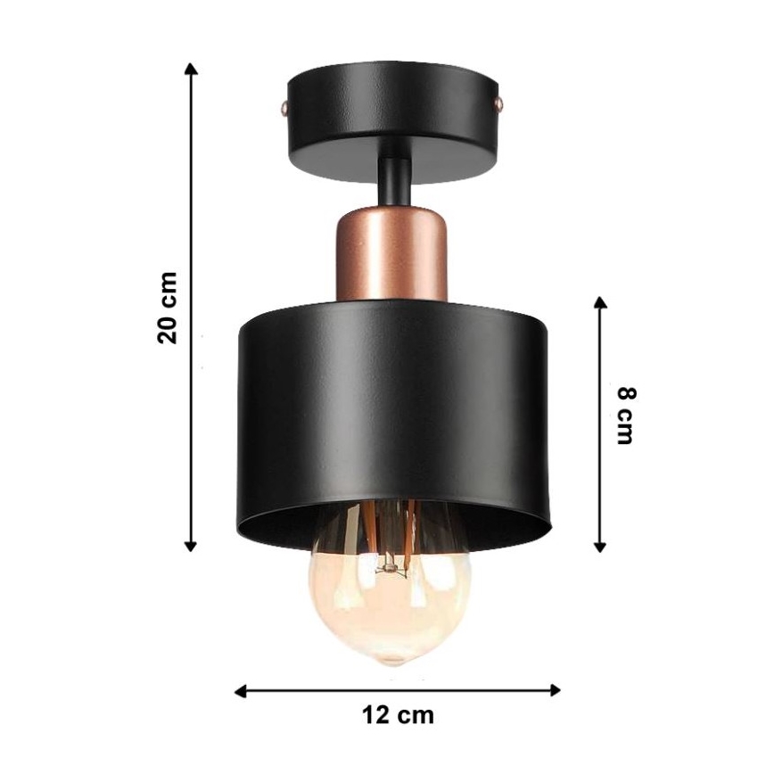Lustră aplicată BODO 1xE27/60W/230V