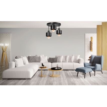 Lustră aplicată BODO 3xE27/60W/230V