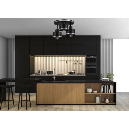 Lustră aplicată BODO SILVER 3xE27/60W/230V