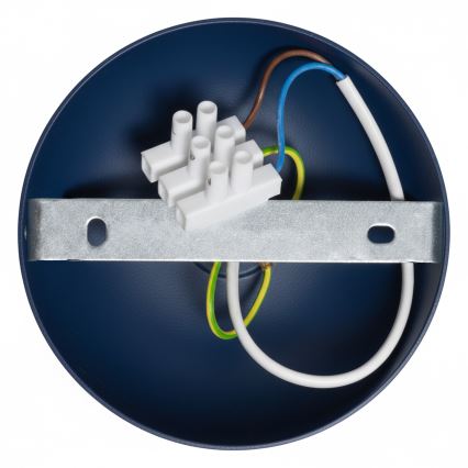 Lustră aplicată Brilagi FLAMENGO 1xE27/60W/230V albastru