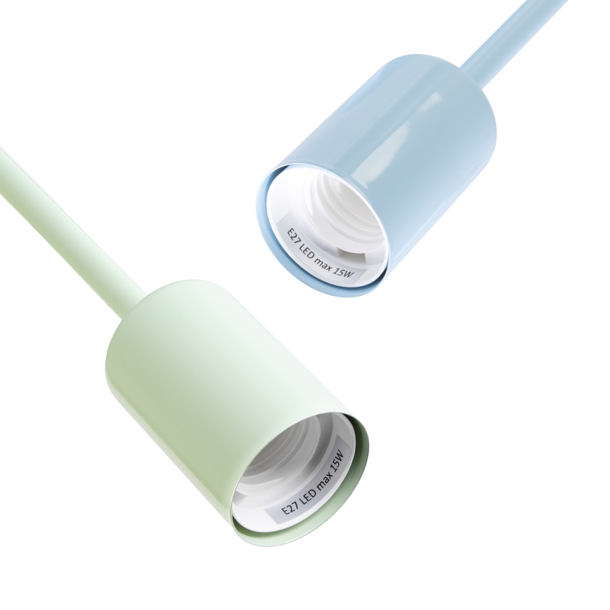 Lustră aplicată CAMBRIDGE, 4 x soclu E27, 15 W, 230 V, verde/albastru