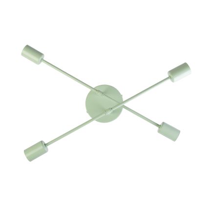Lustră aplicată CAMBRIDGE 4xE27/15W/230V, verde