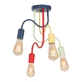 Lustră aplicată copii DOW 4xE27/60W/230V