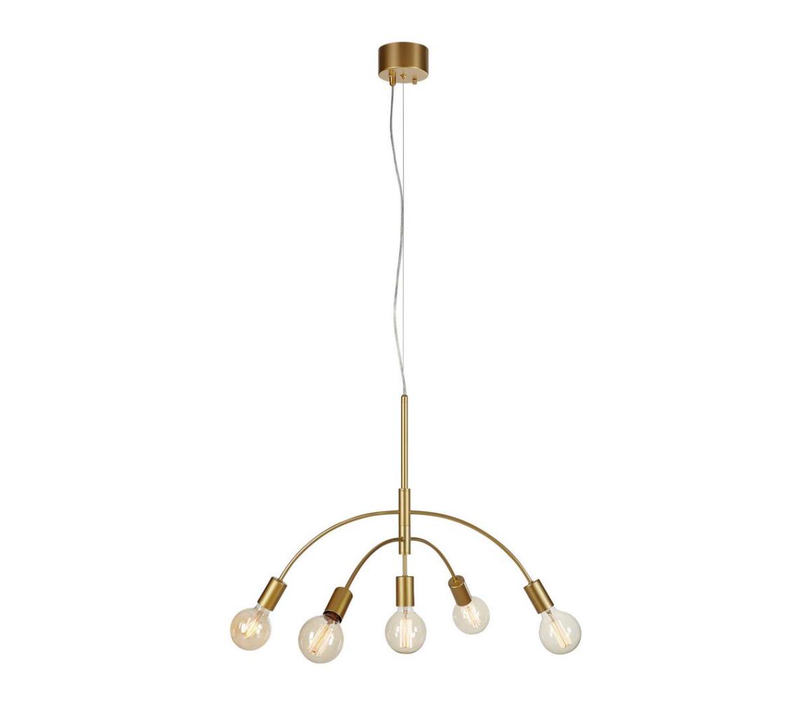 Lustră aplicată CYGNUS 5xE27/40W/230V aurie Markslöjd 108287