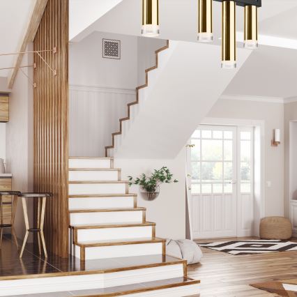 Lustră aplicată DIEGO 4xE27/60W/230V