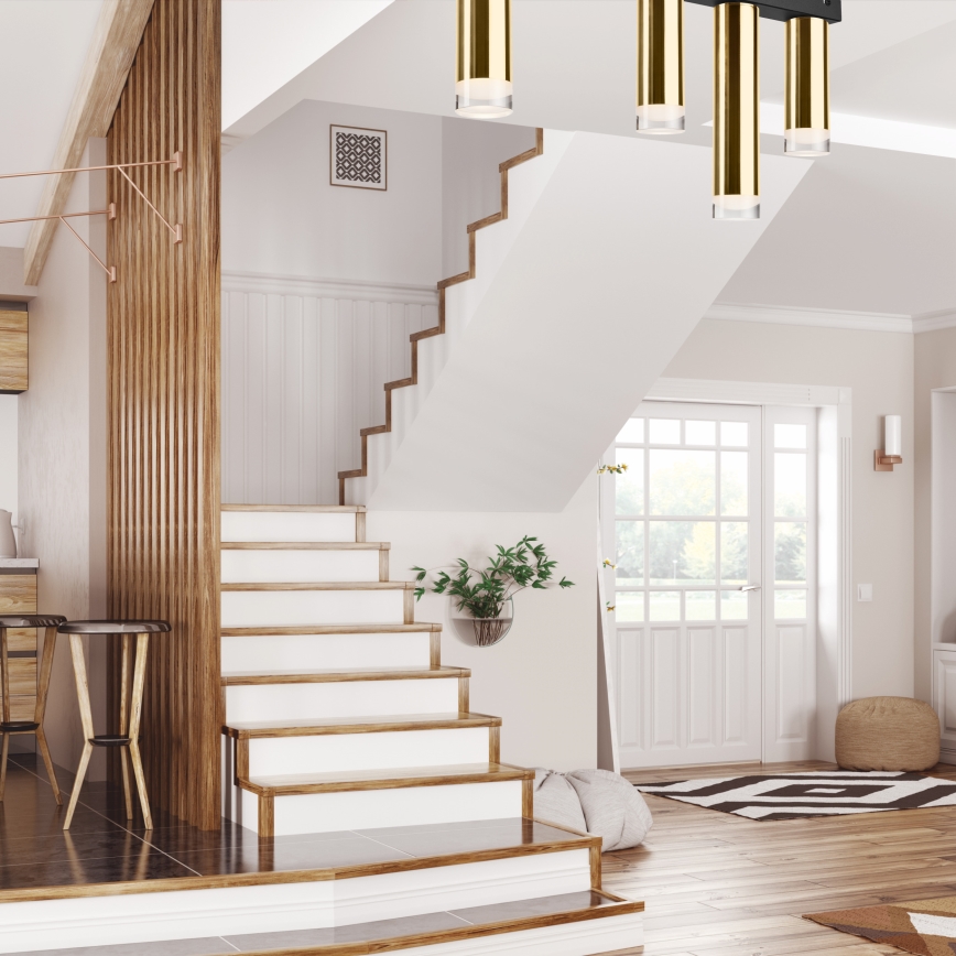 Lustră aplicată DIEGO 4xE27/60W/230V