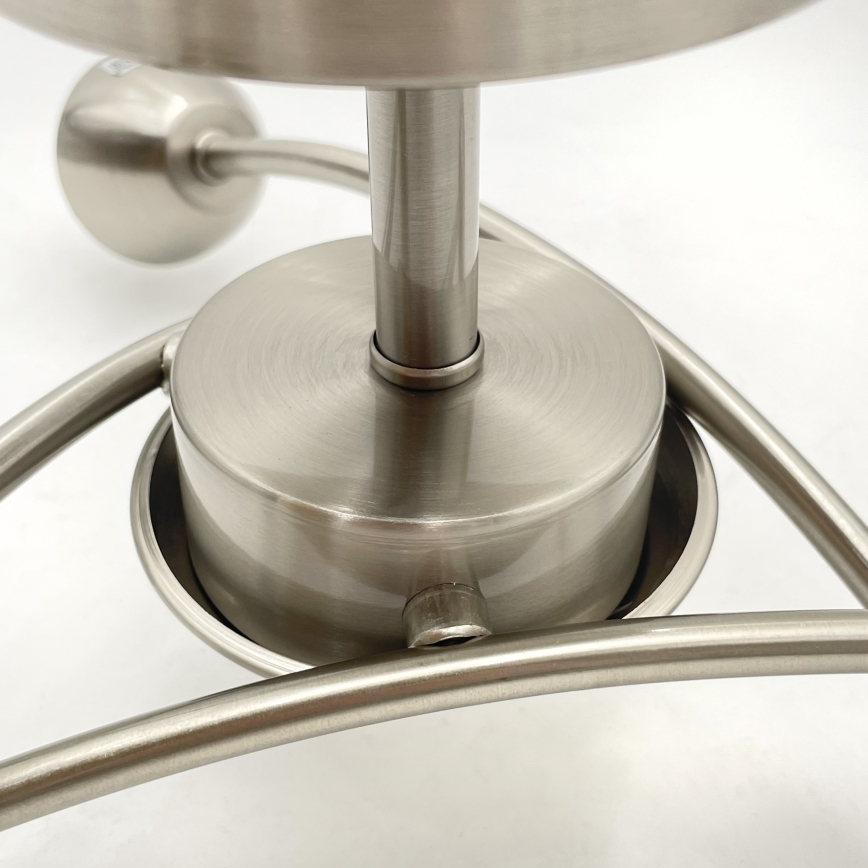 Lustră aplicată DONNA 3xE27/60W/230V nichel