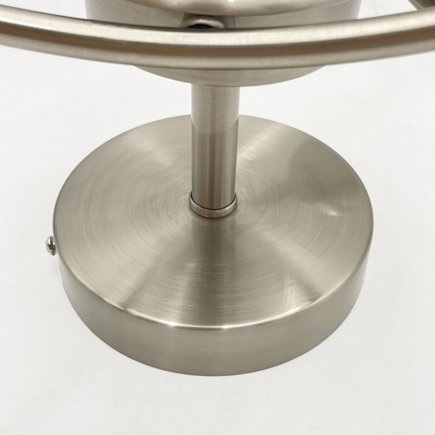 Lustră aplicată DONNA 3xE27/60W/230V nichel