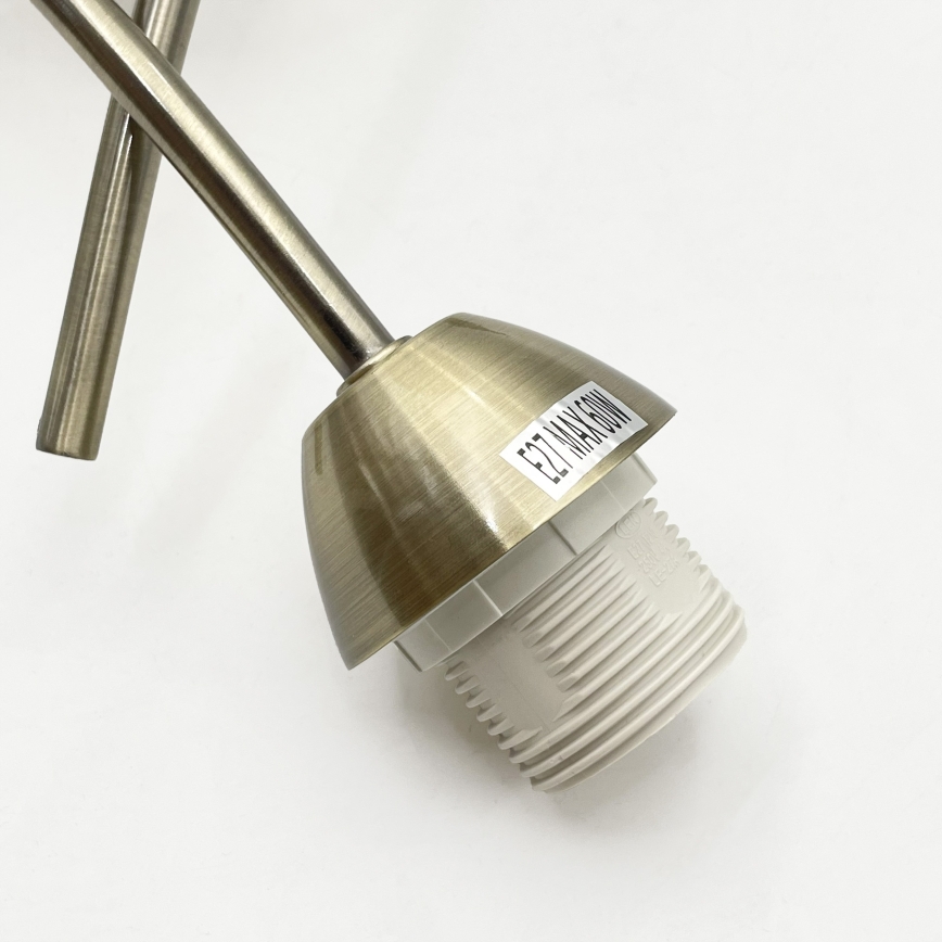 Lustră aplicată DONNA 3xE27/60W/230V patină