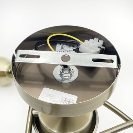 Lustră aplicată DONNA 3xE27/60W/230V patină