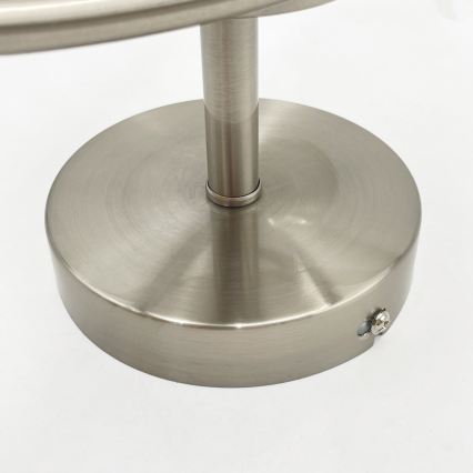 Lustră aplicată DONNA 5xE27/60W/230V nichel