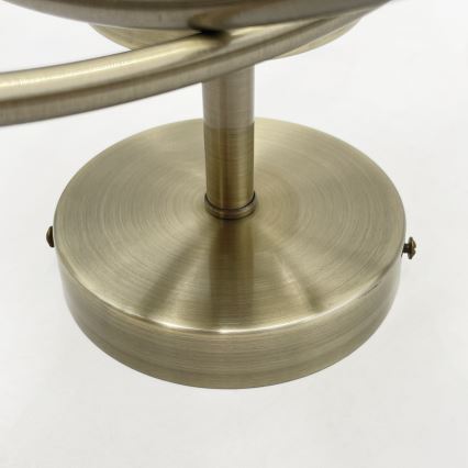 Lustră aplicată DONNA 5xE27/60W/230V patină