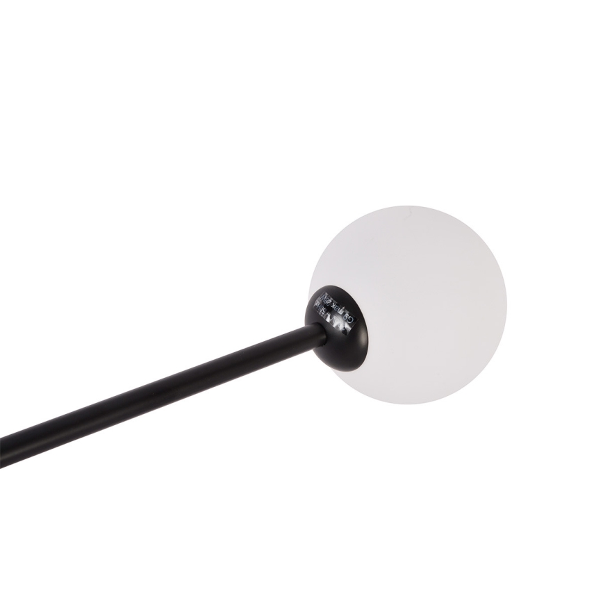 Lustră aplicată DORADO, 6 x G9, 28 W, 230 V, negru