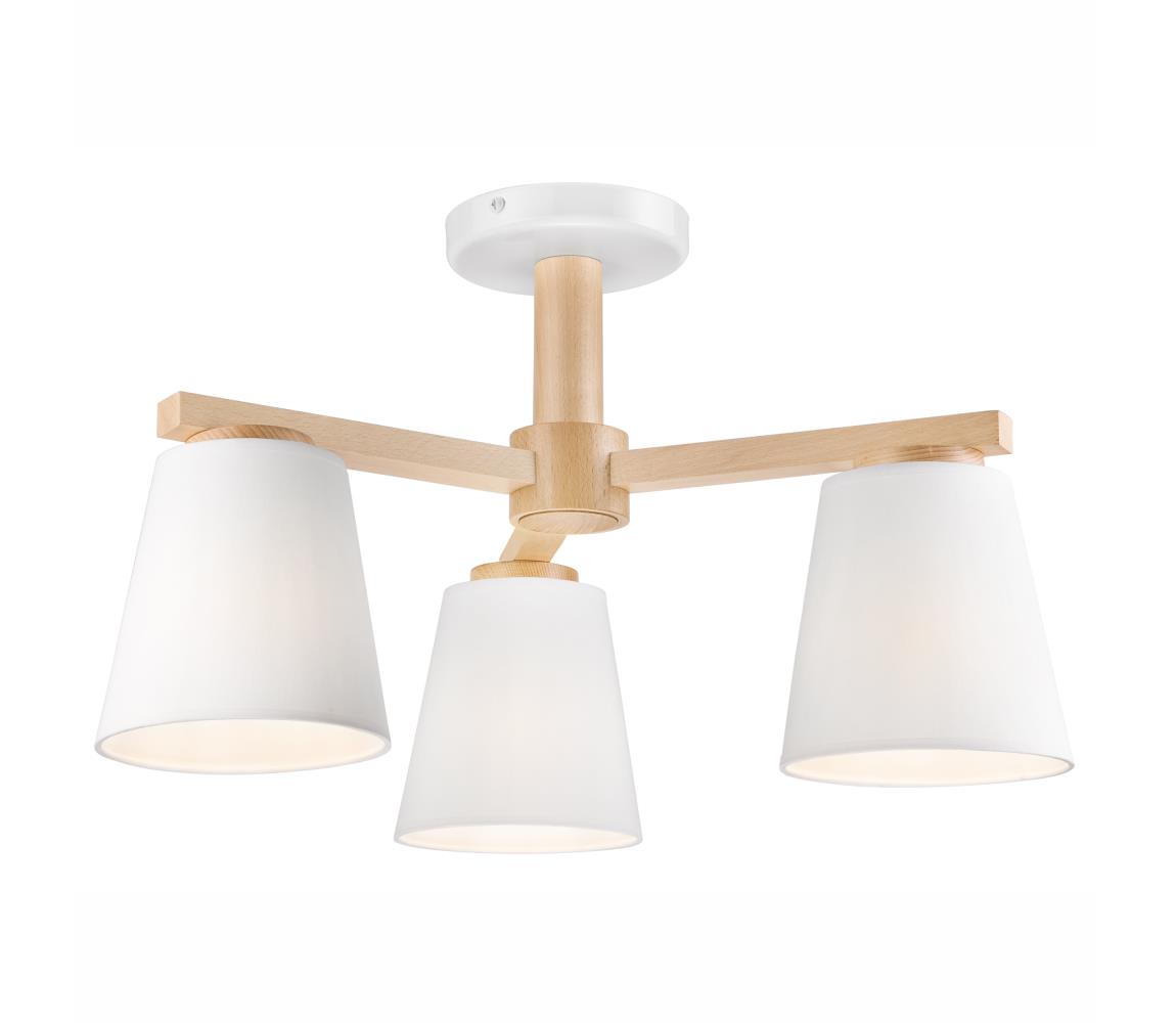 Lustră aplicată ELLIE 3xE27/60W/230V alb