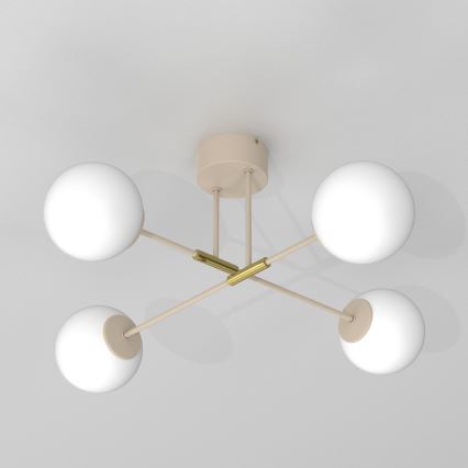 Lustră aplicată GLAME 4xE27/15W/230V