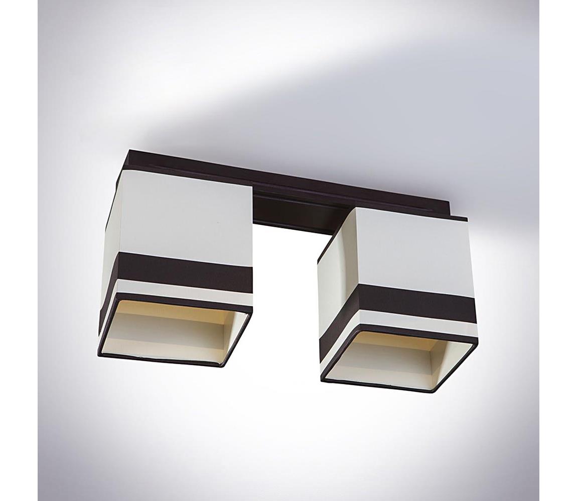 Lustra aplicata GRANADA 2xE27/60W/230V gri