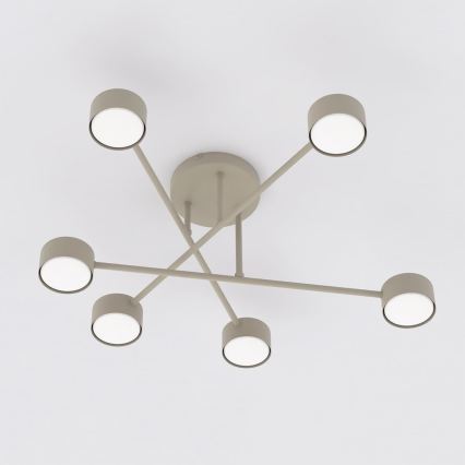 Lustră aplicată HALO 6xGX53/10W/230V bej