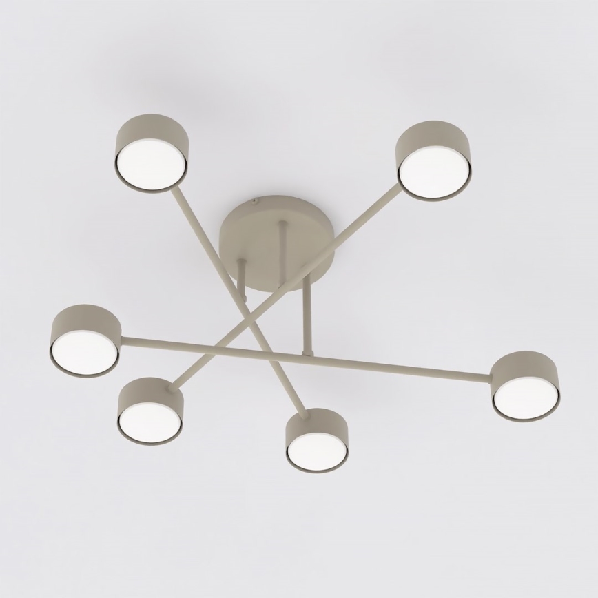 Lustră aplicată HALO 6xGX53/10W/230V bej