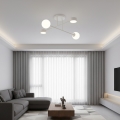 Lustră aplicată HOLON 2xG9/8W/230V + 2xGX53/12W gri