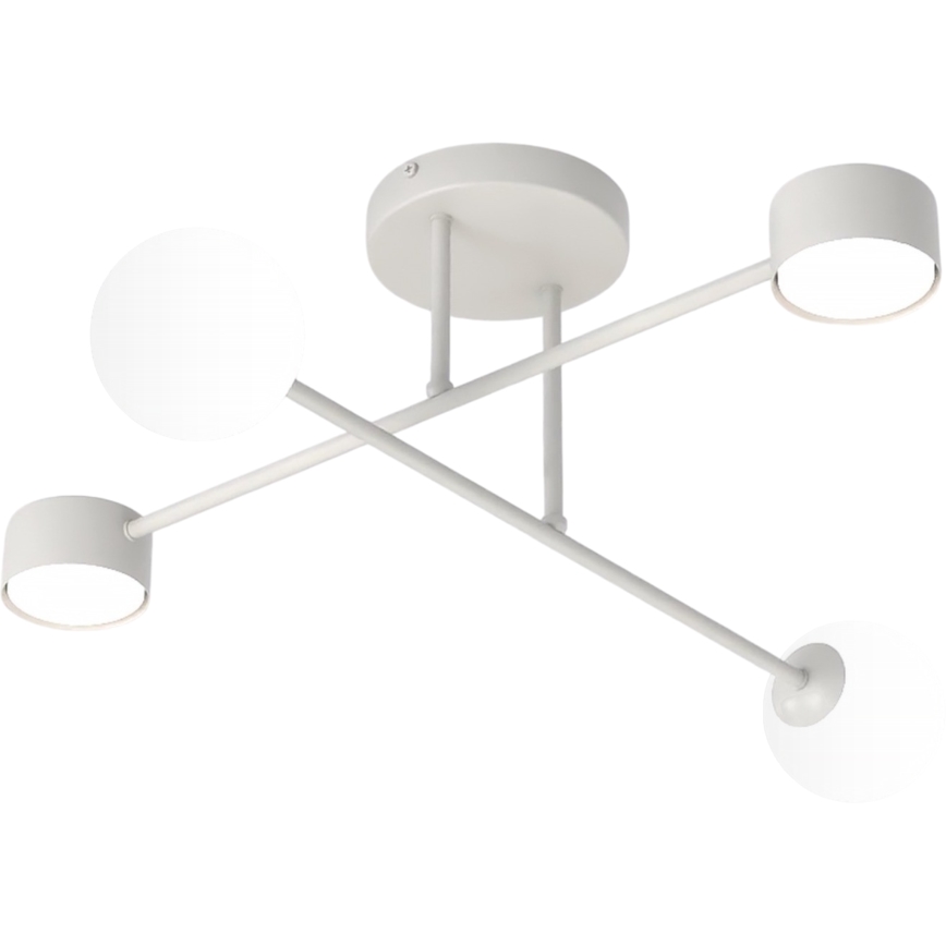 Lustră aplicată HOLON 2xG9/8W/230V + 2xGX53/12W gri