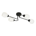 Lustră aplicată KING 4xE27/15W/230V neagră