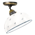 Lustră aplicată Kolarz 731.10.24 NONNA 1xE27/75W/230V d. 30 cm albastru